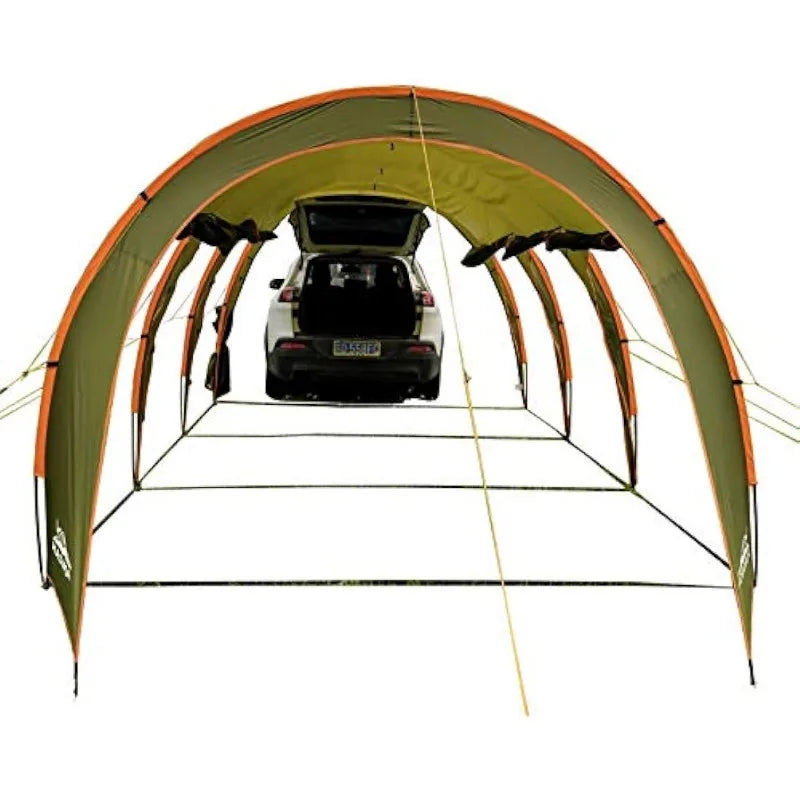 Car Camping Shade Awning Canopy for 8-10 Person Family Party Tent Picnic,BBQ,Friends Gathering Waterproof Lightweight