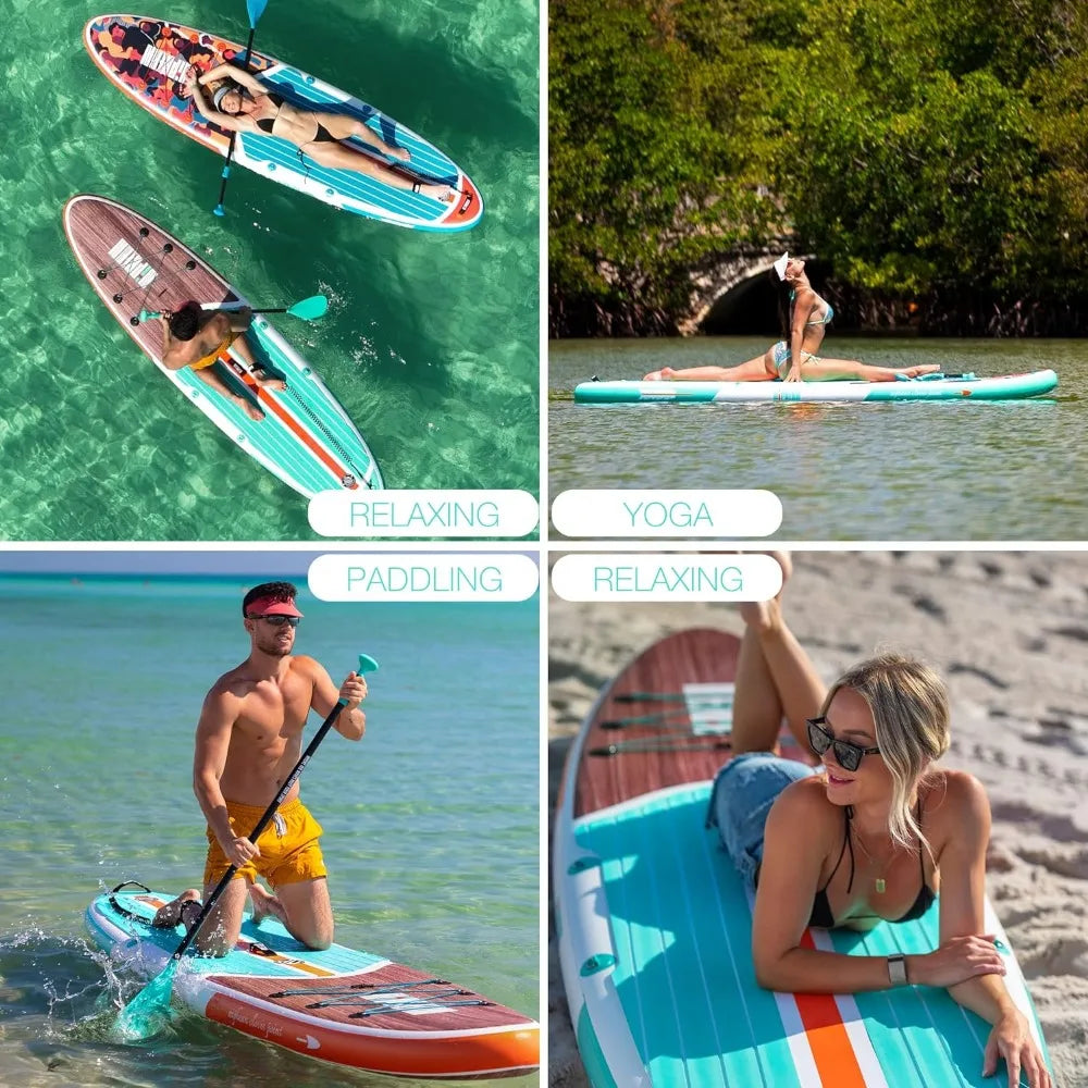 Inflatable Stand Up Paddle Board with SUP Accessories, - PL Online Boutique