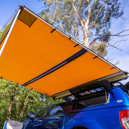 Canopy, 8.2x8.2 Rooftop Retractable Awning Outdoor Camping Waterproof - PL Online Boutique