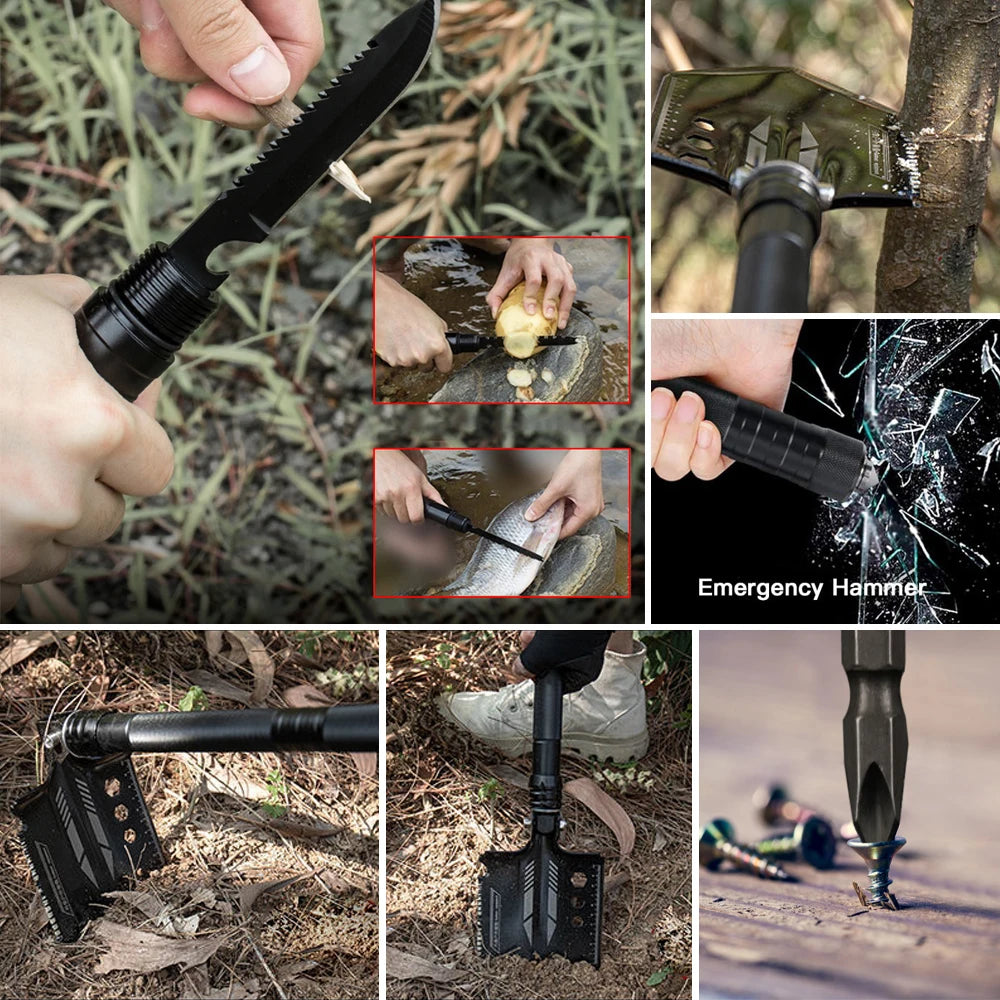 Outdoor Multifunctional Shovel Kit - PL Online Boutique