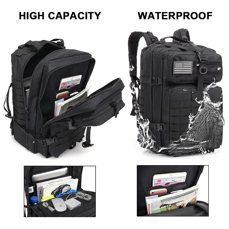 30L 50L Military Men Travel Backpack Outdoor Military Bag - PL Online Boutique