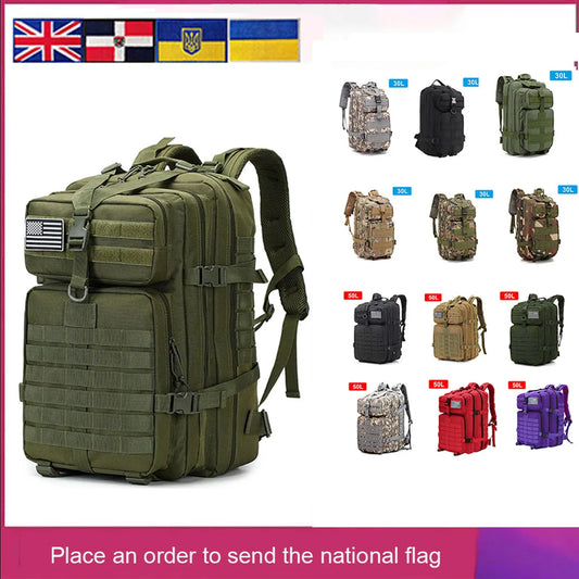 30L 50L Military Men Travel Backpack Outdoor Military Bag - PL Online Boutique