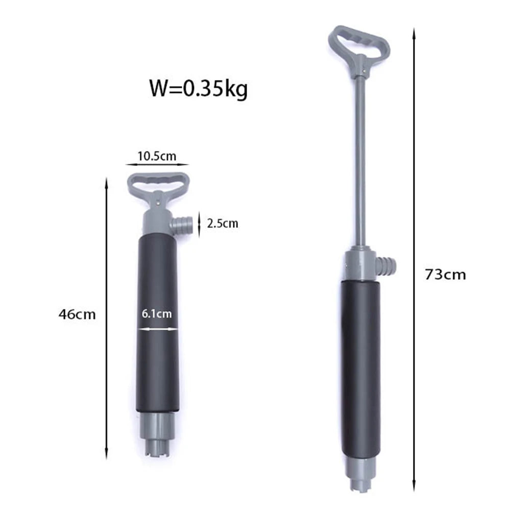 46cm Kayak Manual Water Pump Canoe Floating Hand Bilge Pump Boat Accessories - PL Online Boutique