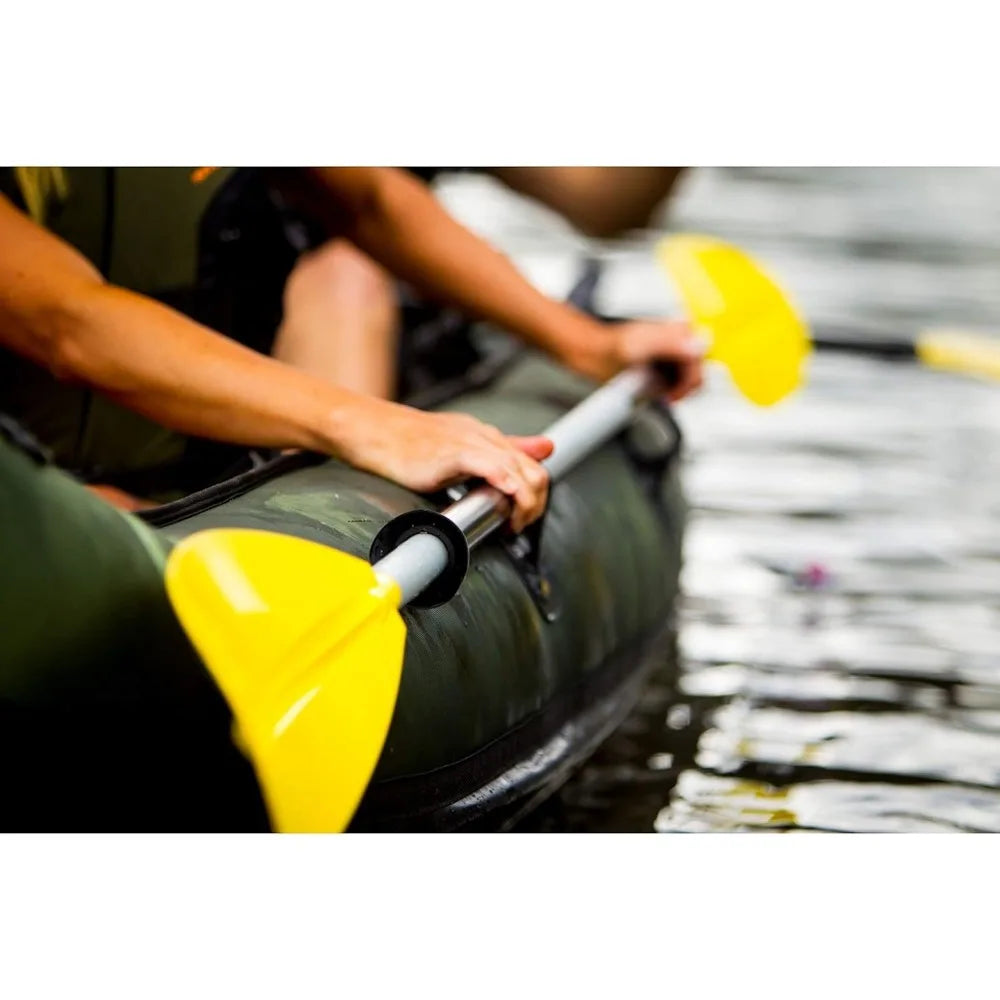 Fishing Kayak 2-Person,Inflatable Kayak with Paddle,Rod Holders - PL Online Boutique