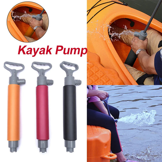 46cm Kayak Manual Water Pump Canoe Floating Hand Bilge Pump Boat Accessories - PL Online Boutique