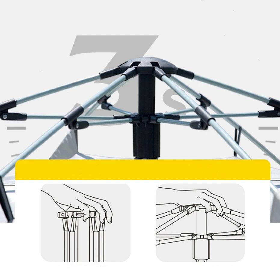 Outdoor Camping Tent Automatic Quick Opening - PL Online Boutique