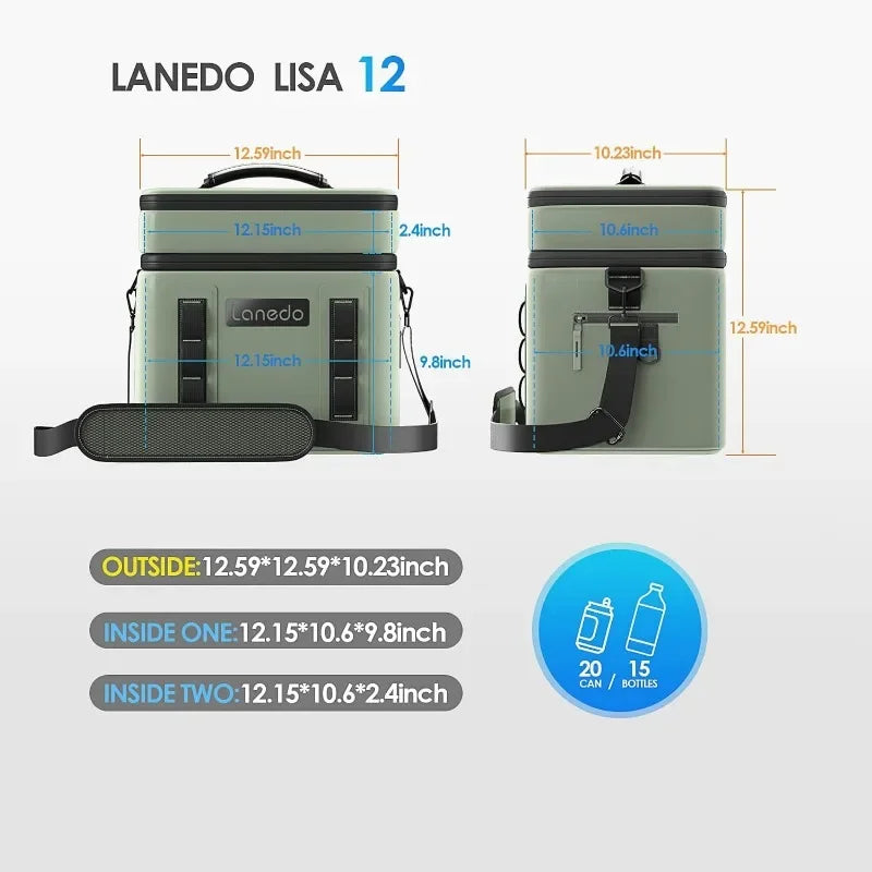 Lanedo Lisa Lunch Soft Cooler 20 Can - PL Online Boutique