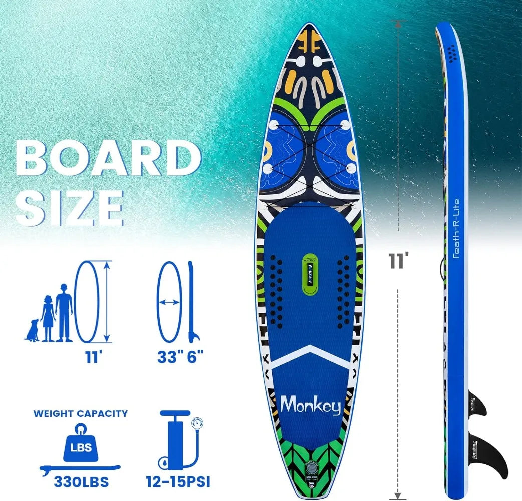 Inflatable Stand Up Paddle Board Ultra-Light SUP with Premium Paddleboard Accessories, - PL Online Boutique