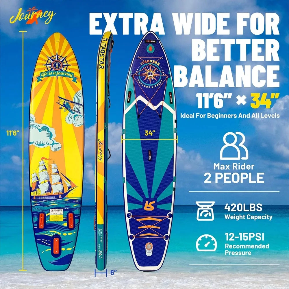 Journey 34" Extra Wide Paddle Board - PL Online Boutique