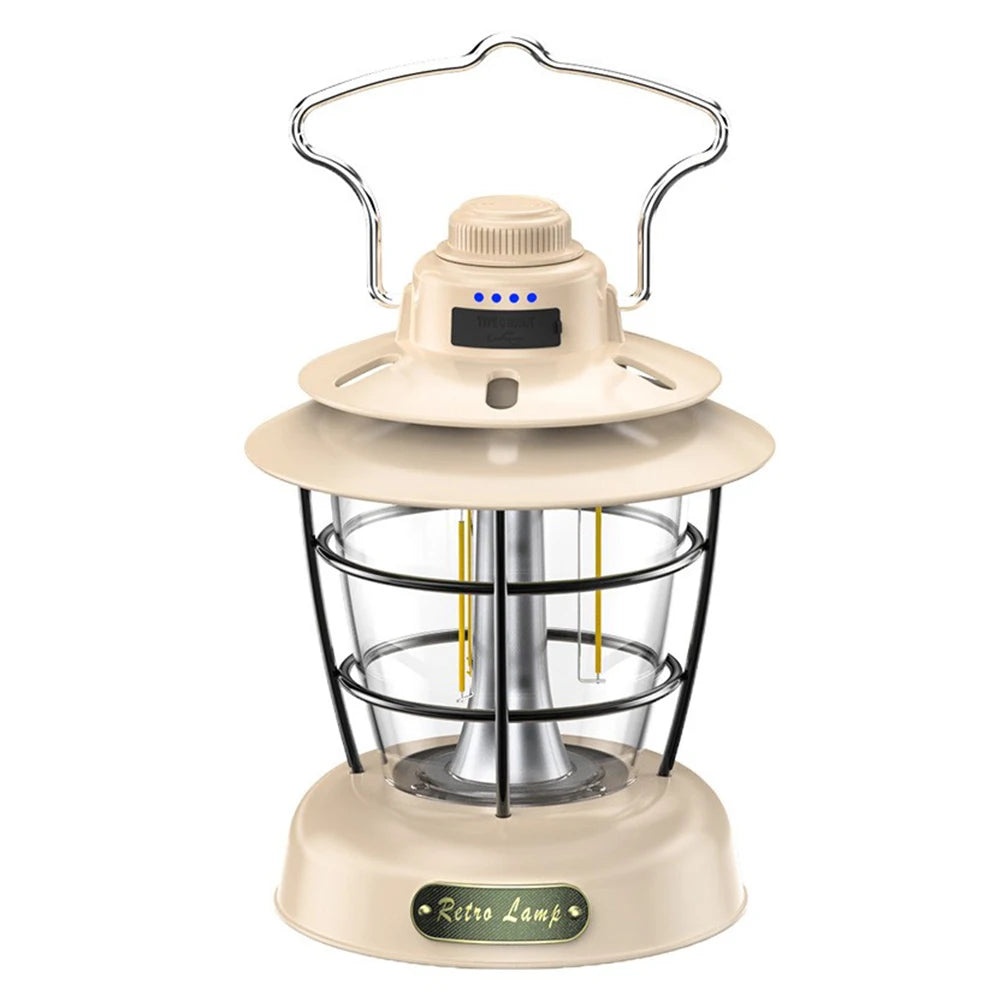 LED Retro Camping Lantern - PL Online Boutique